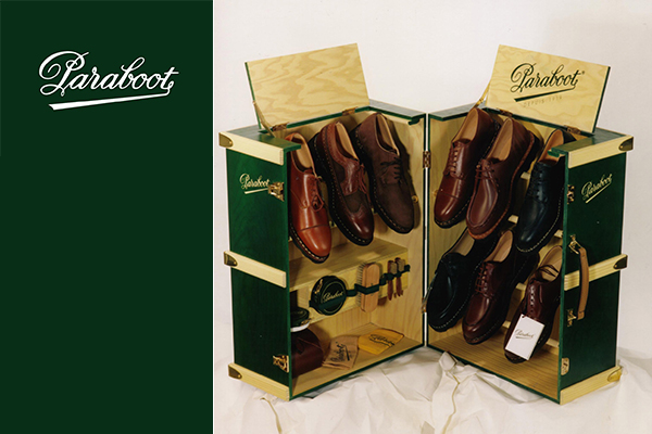 POP display for Paraboot Shoes & Boots