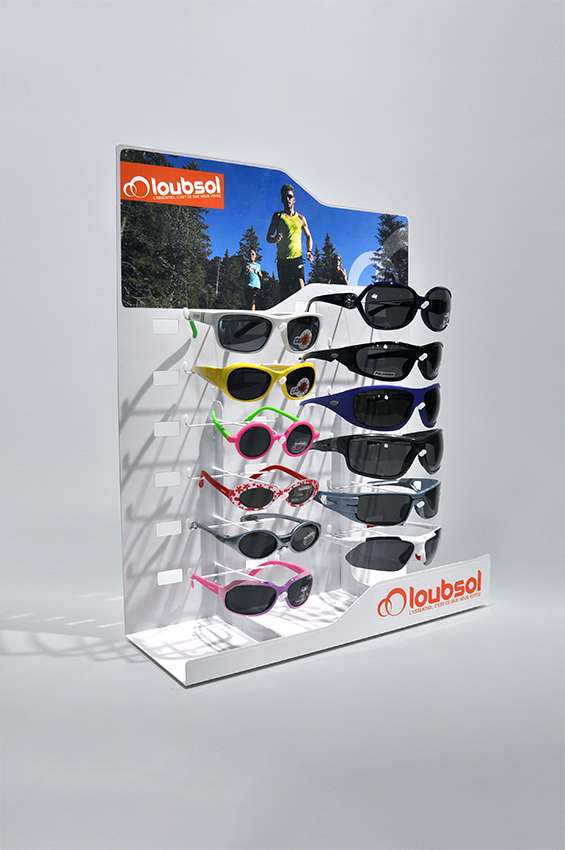 Countertop display for eyewear