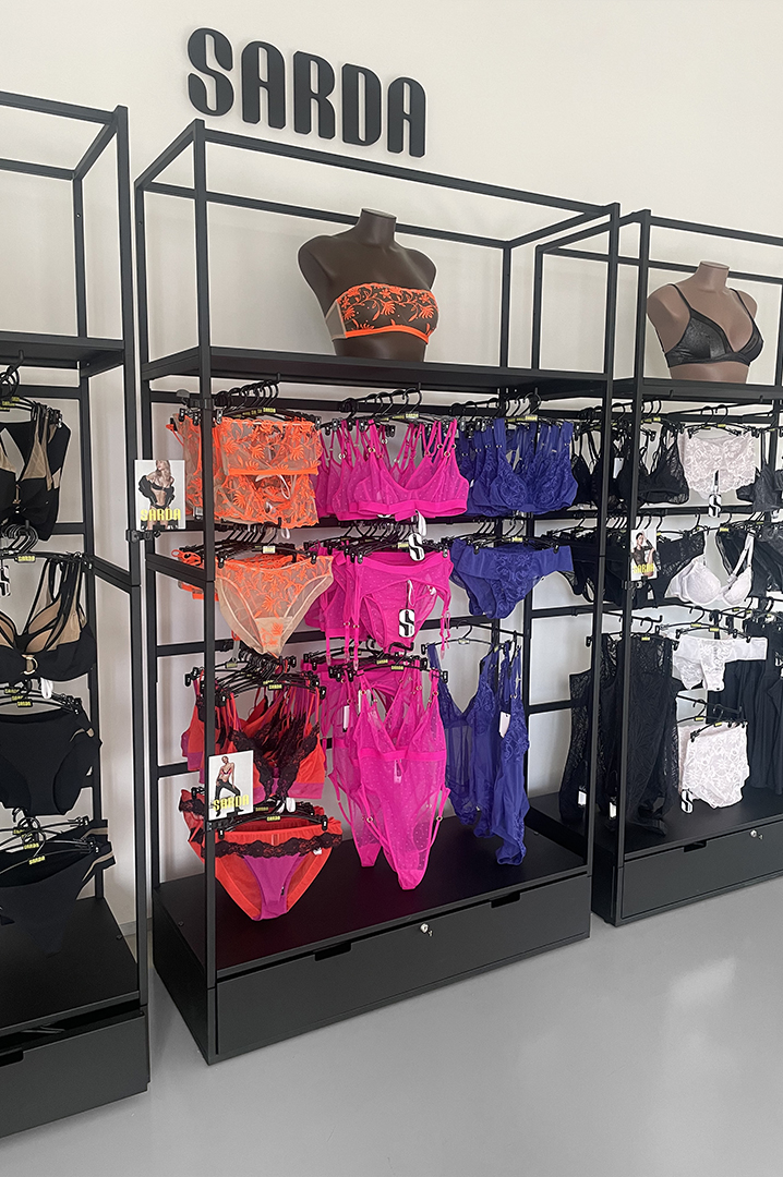 Shop-in-shop pour la lingerie