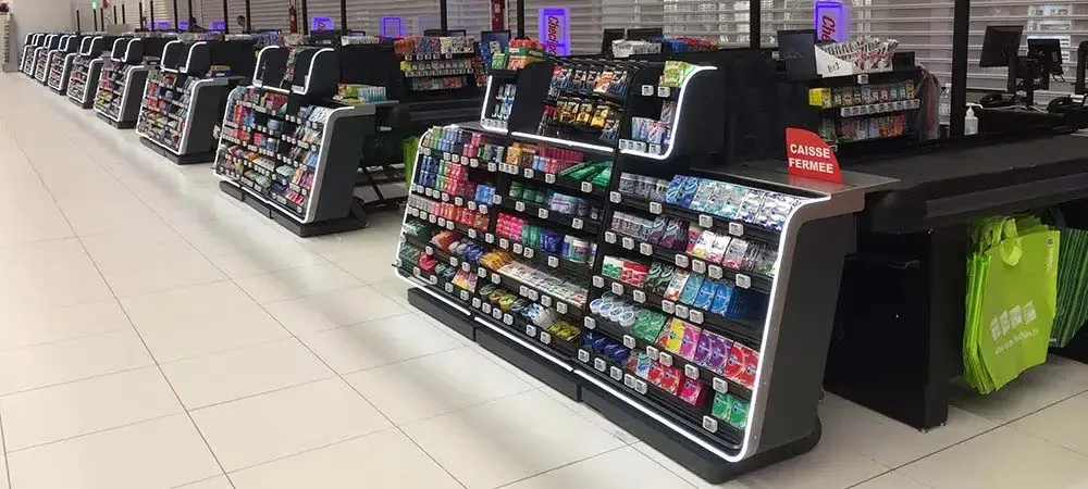 Point-of-sale & kassameubel : stimuleert meerverkoop