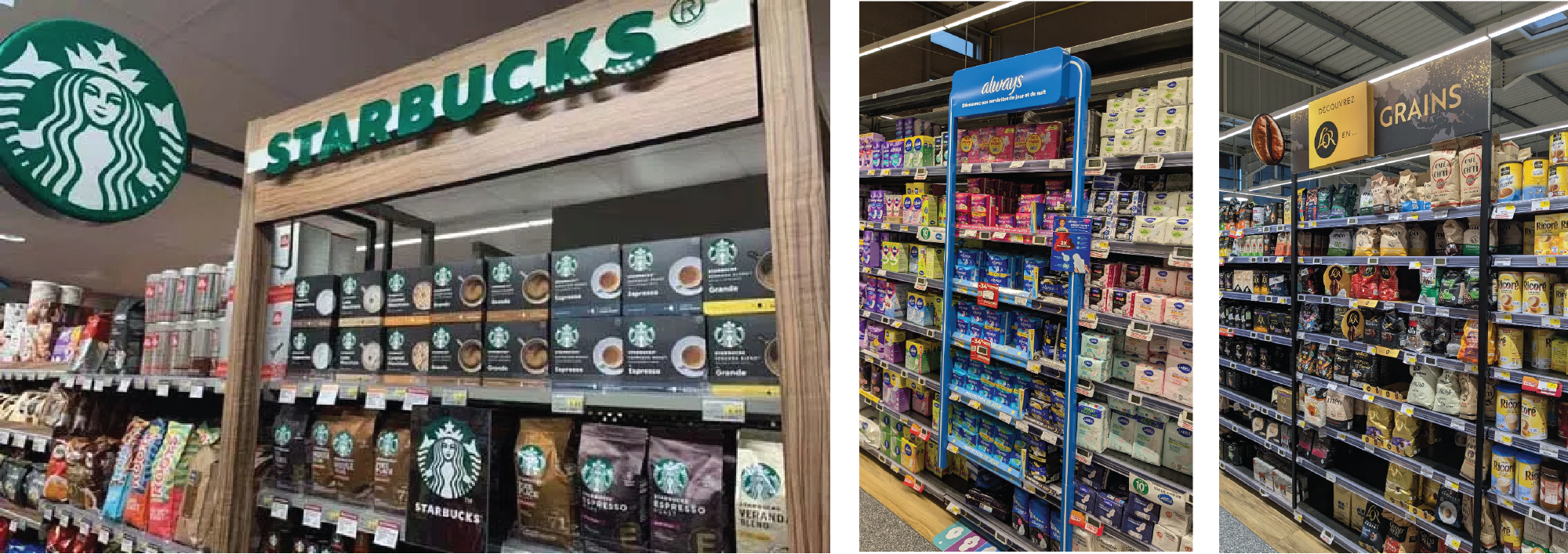 Krups Sensation endcap display