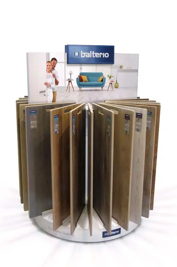 POP display unit in metal